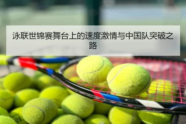 泳联世锦赛舞台上的速度激情与中国队突破之路
